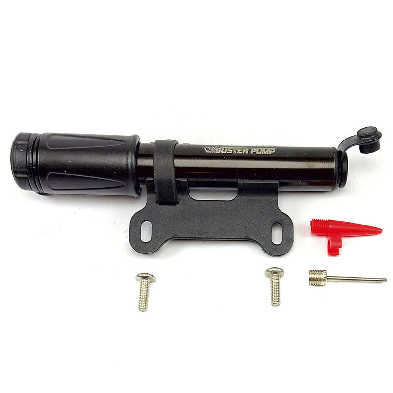 Inflador portátil para bicicleta de aluminio de 17 cm
