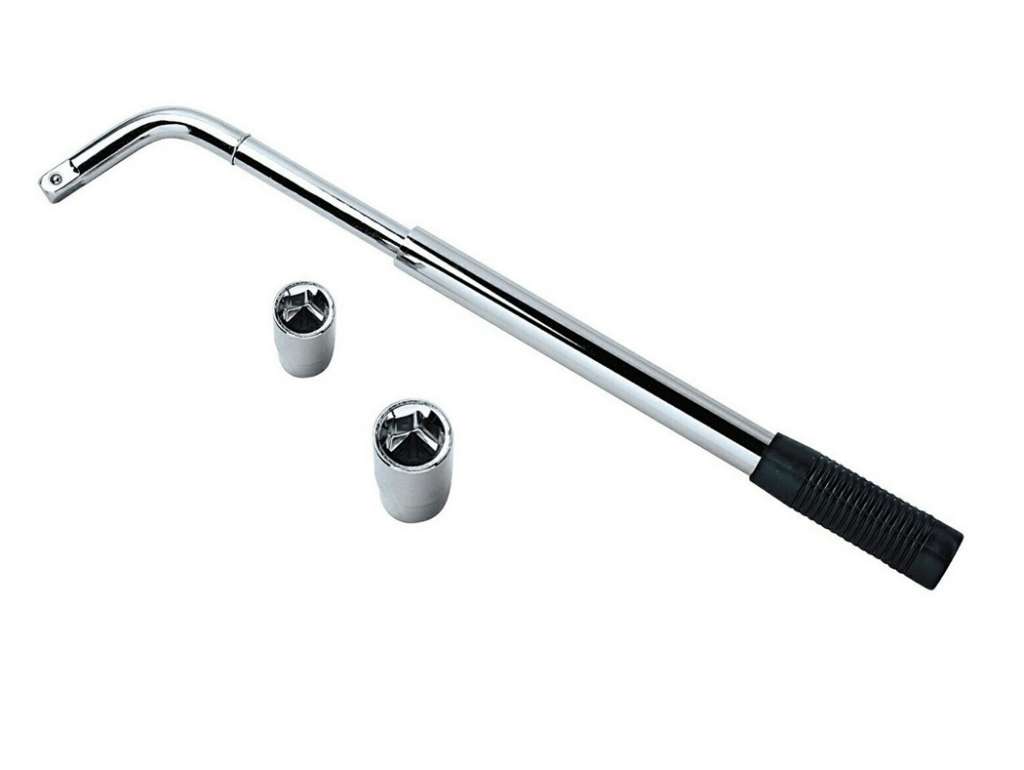 Llave de rueda universal ajustable
