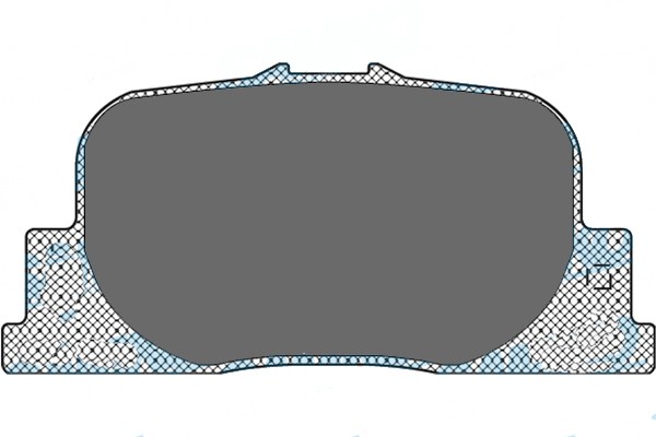 Pastillas de freno traseras