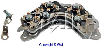 PLACA RECTIFICADORA - PLACA FORD MASSEY FERGUSON LUCAS TRANSPO