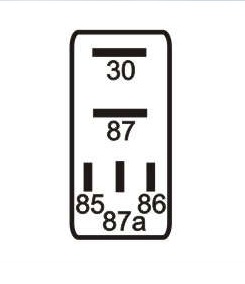 RELAY DNI 0226 24V INVERSOR 40/30 AMP. 5T