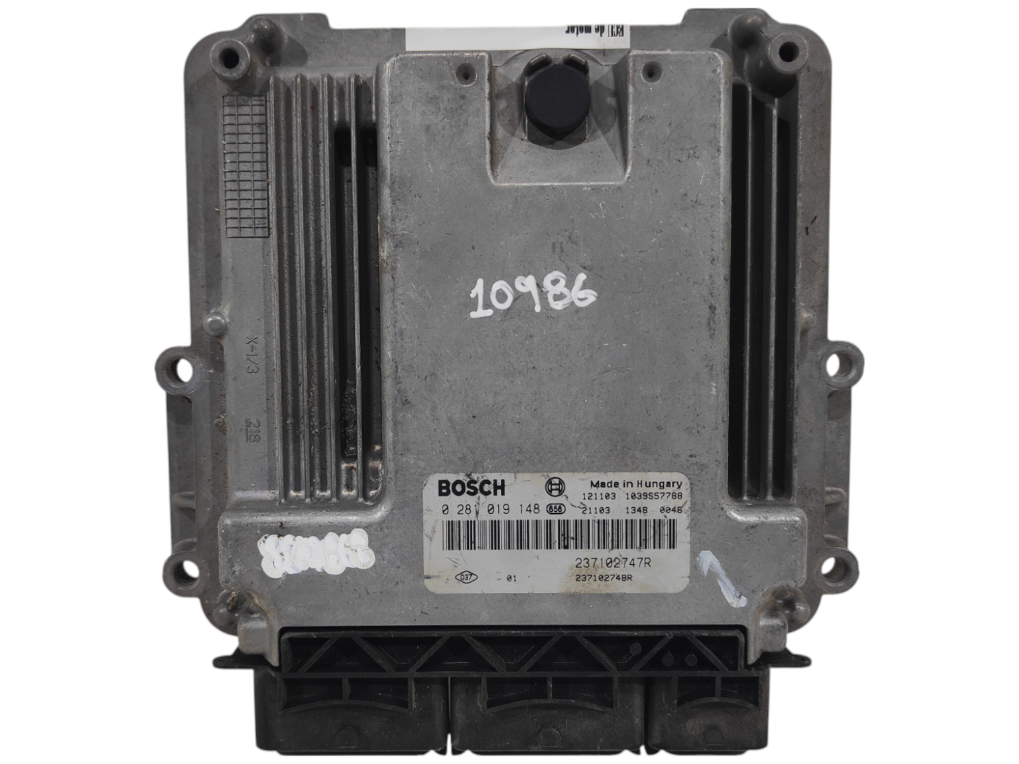 ECU de motor Renault CLIO IV 1.5 DCI 90HP 2012, Ref: 10986-K3B12