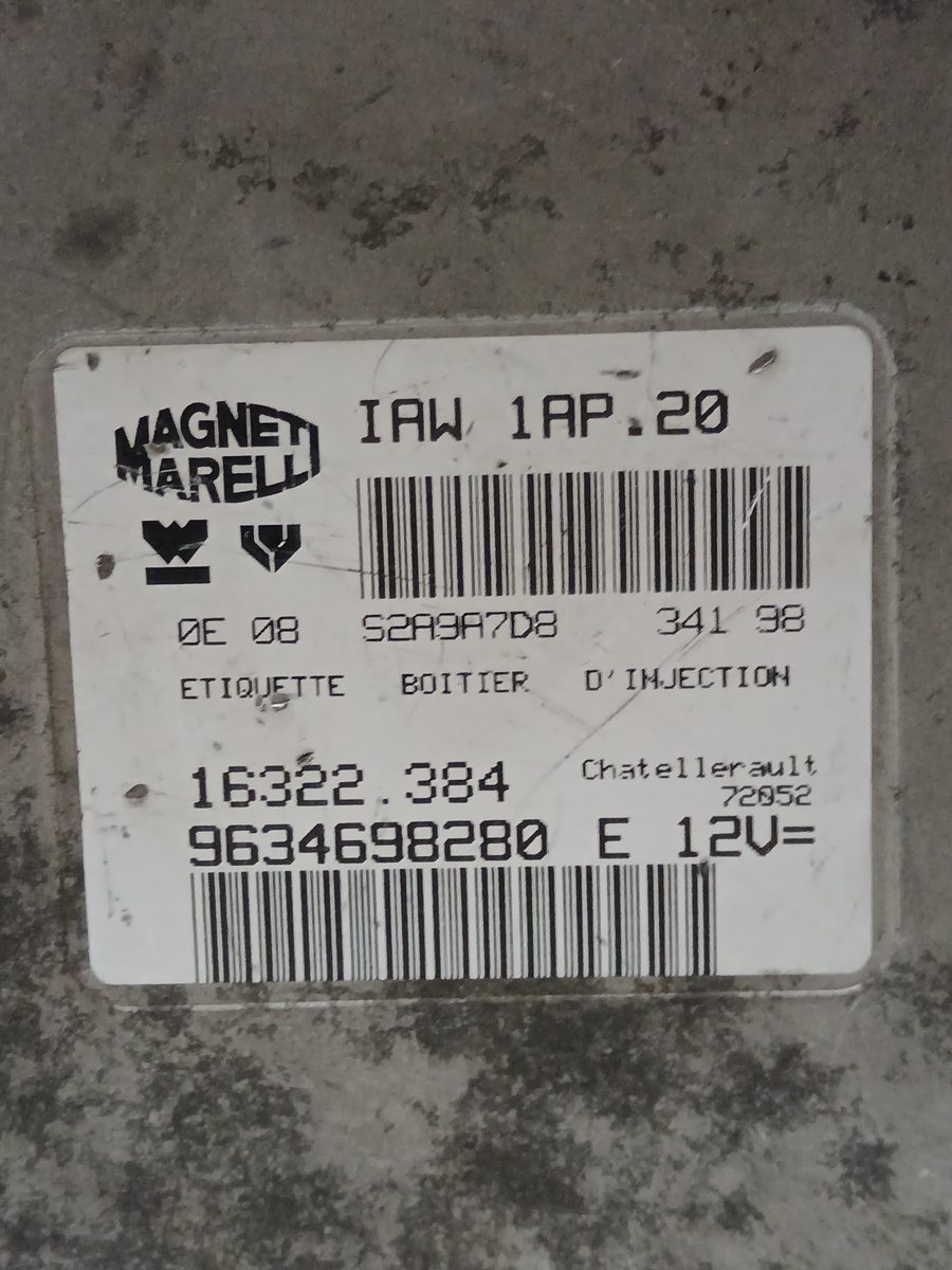 Centralita Motor Uce Citroën Xsara Picasso 1999-2011 1.8 16V 1.8L 85kW 9634698280