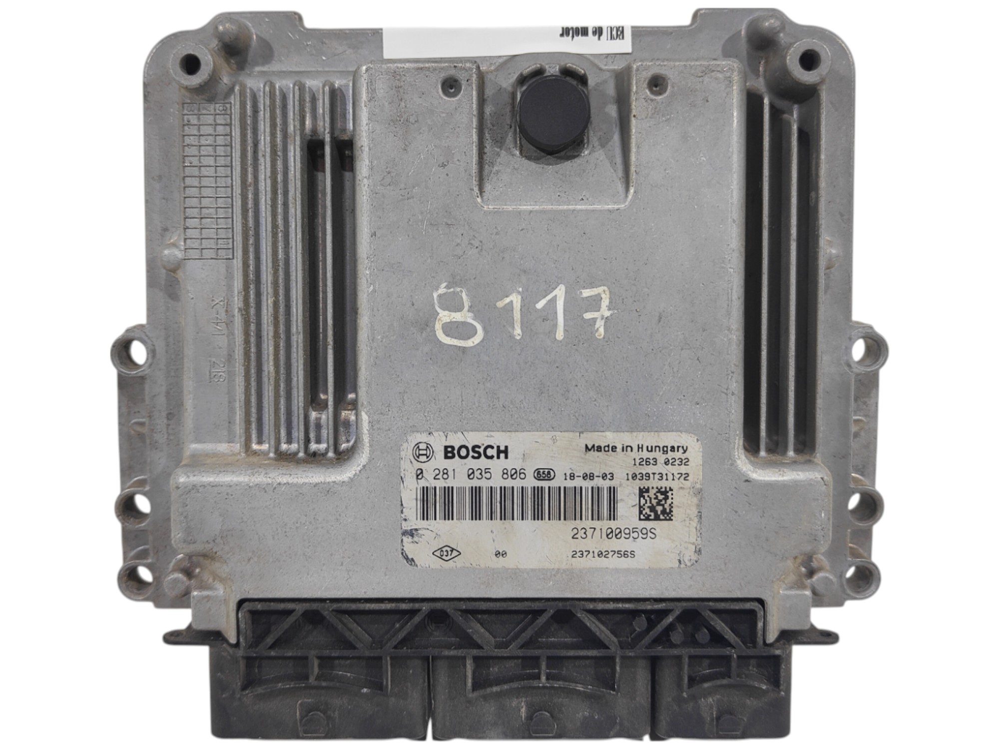 ECU de motor Renault CLIO IV 1.5 dCi , Ref: 8117-K3A7