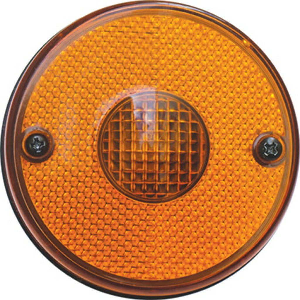 Cubre farol lateral redondo ámbar