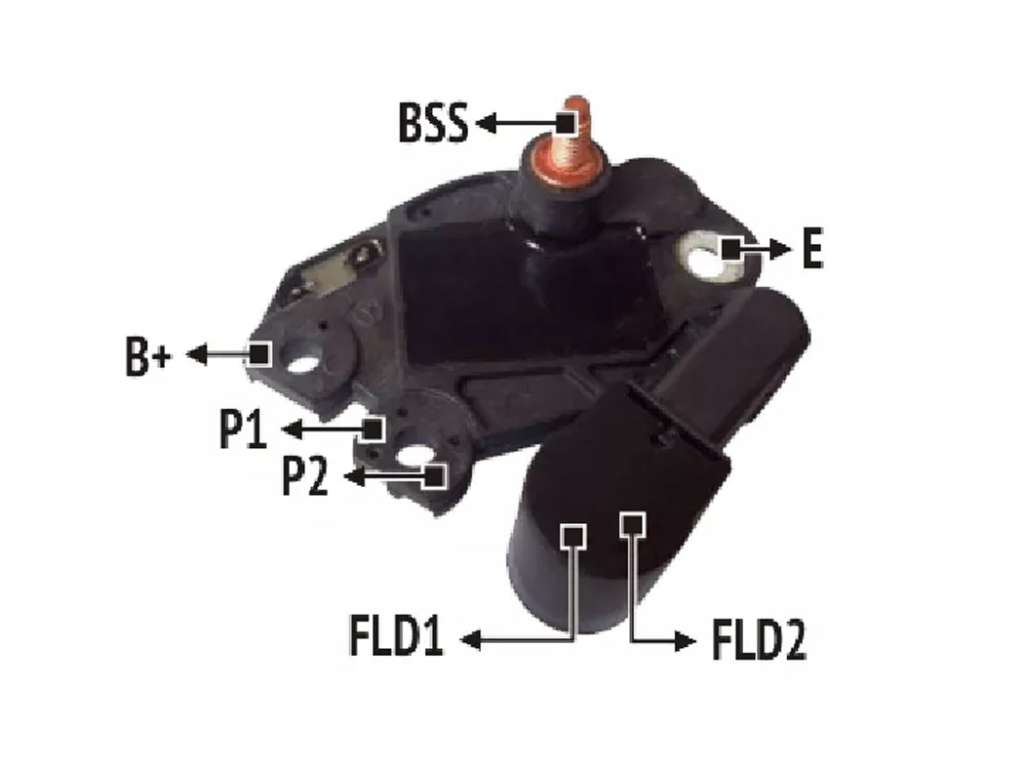 REGULADOR ALTERNADOR VALEO BMW 320/730/740