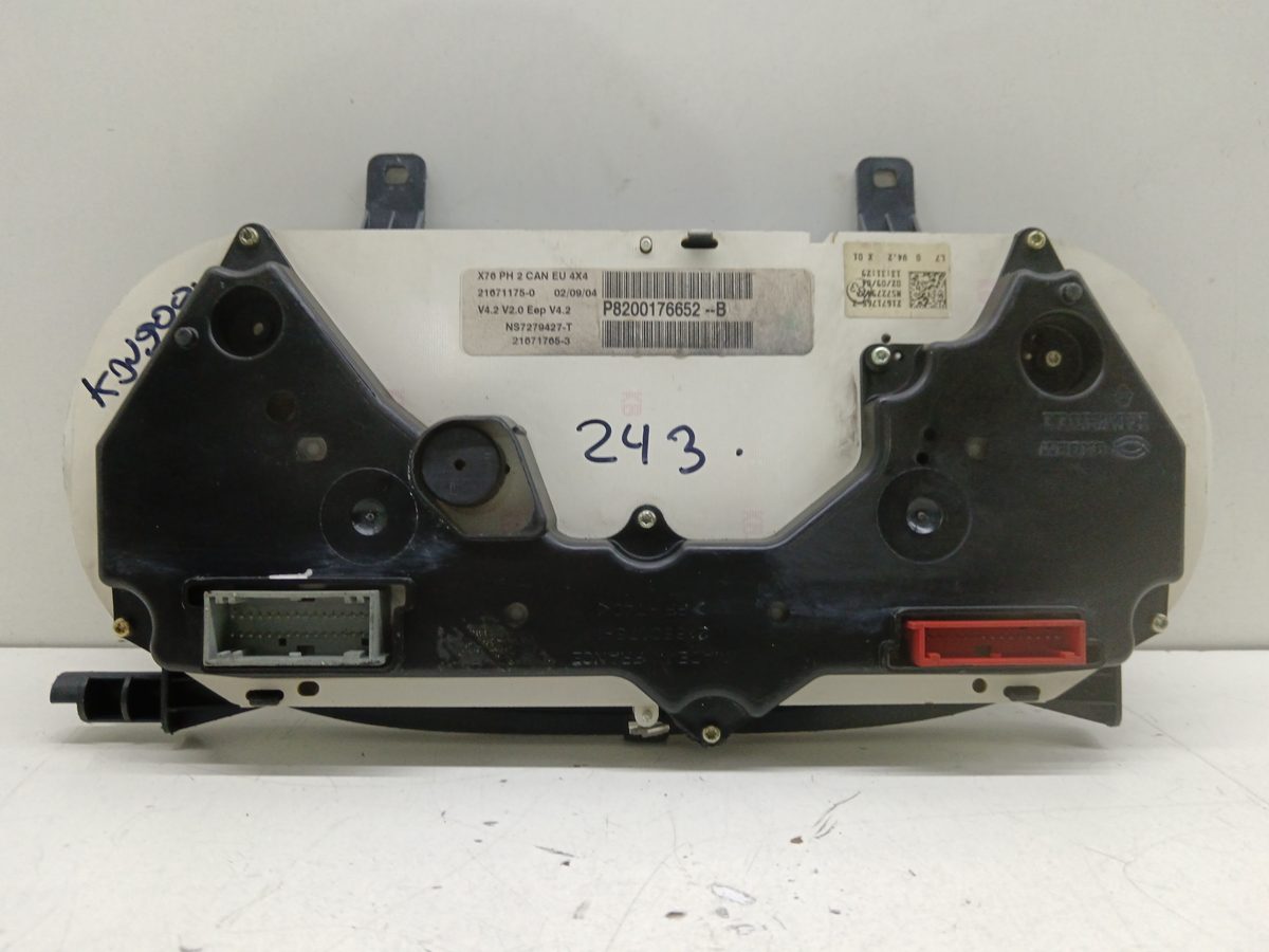 Tablero de Instrumentos Renault Kangoo (F/KC0) 2003-2014 1.5 dCi Diesel P8200176652