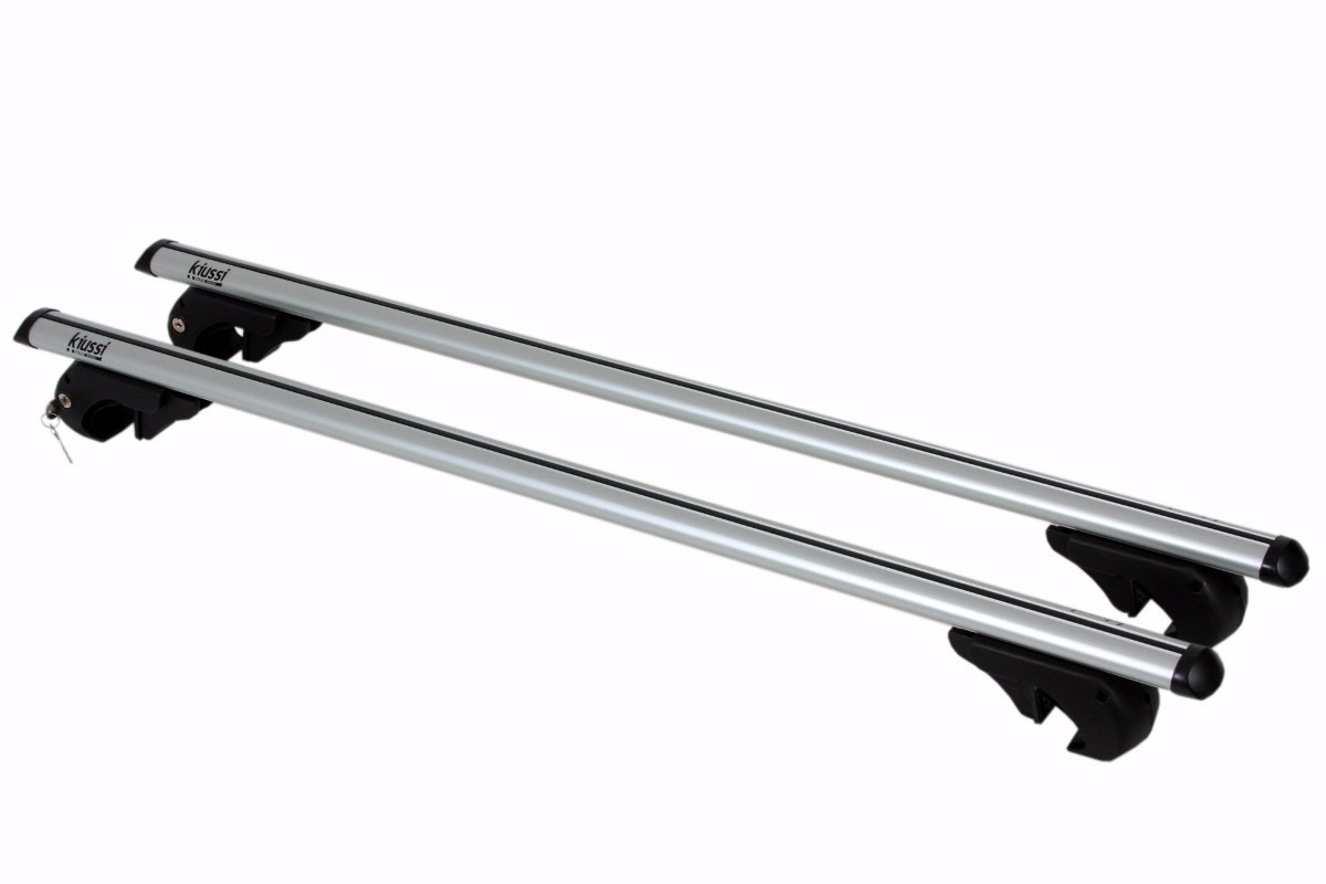 Barra portaequipaje transversal de aluminio con cerradura