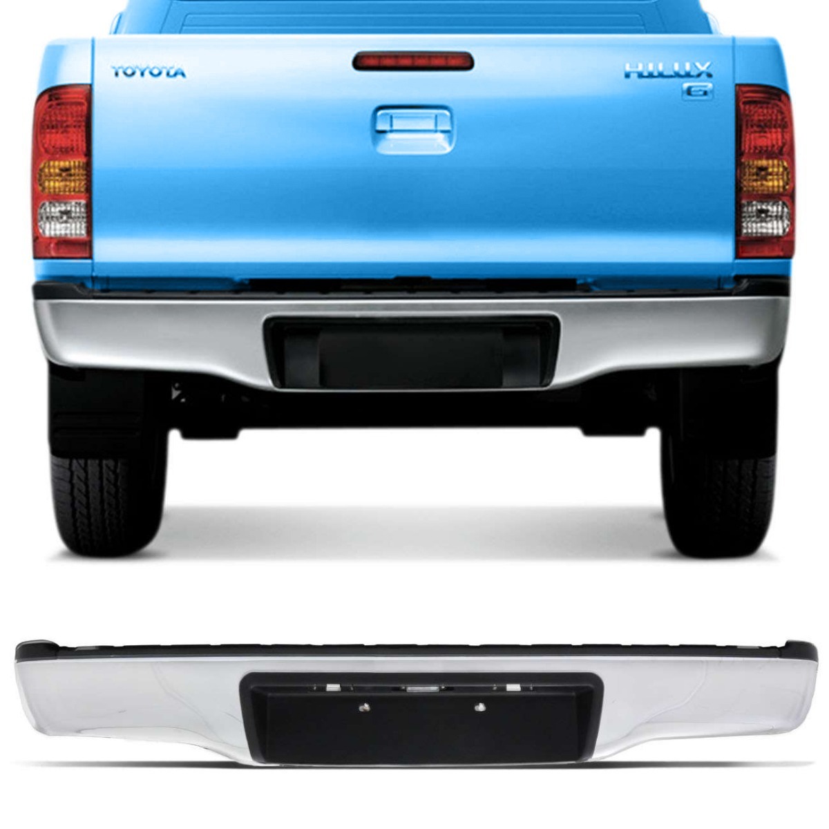 Paragolpe Trasero Toyota Hilux 2005  2015