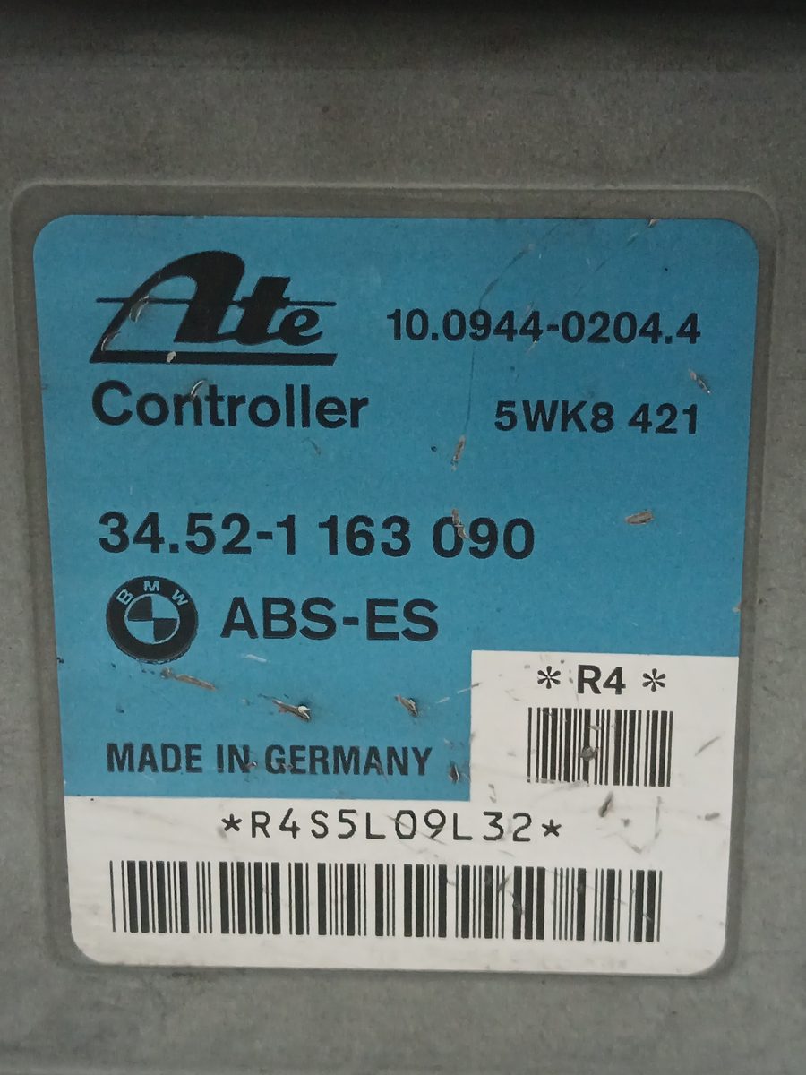 Centralita Motor Uce BMW Serie 3 Berlina (E36) 1990-1998 318i 1.8L 103kW 34521163090