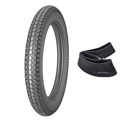 Cubierta Moto 300-18 c/cámara Nayasa EY819