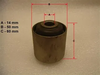 Buje de tensor de correa de distribución