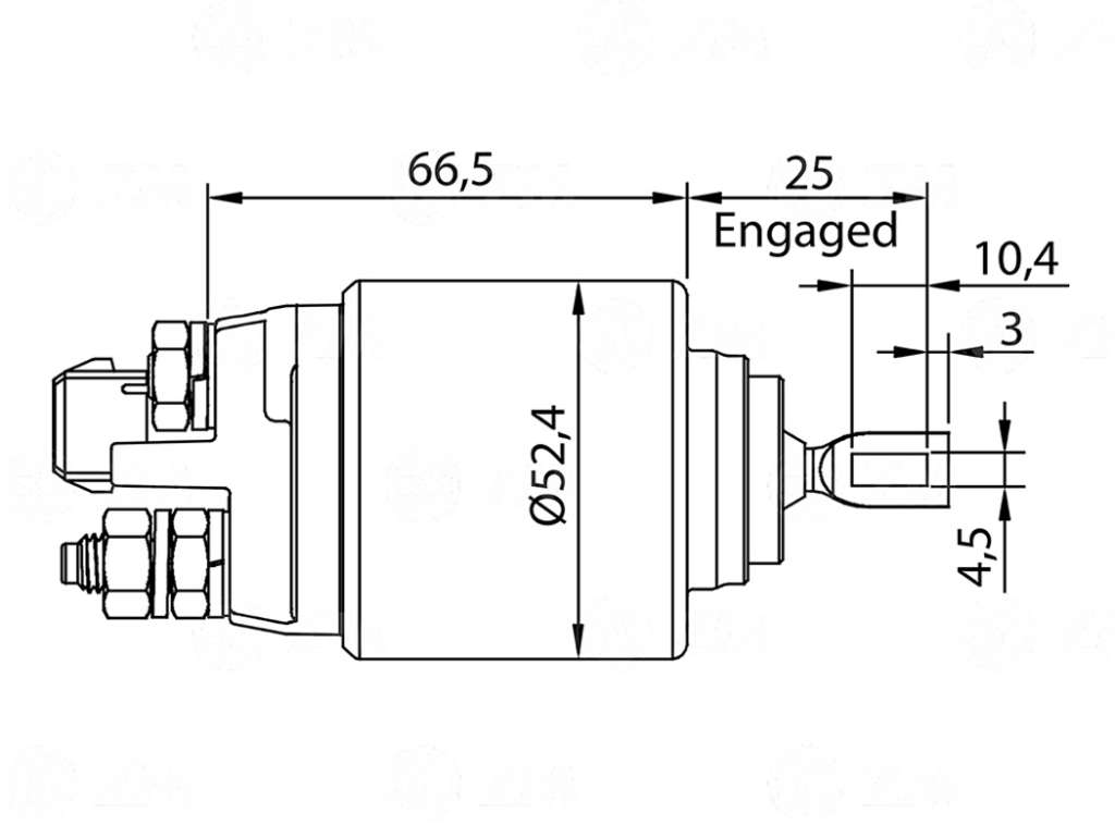Solenoide de arranque