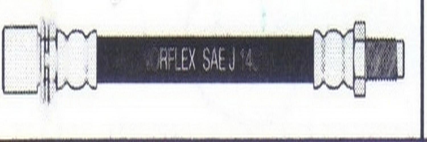 Flexible de freno trasero