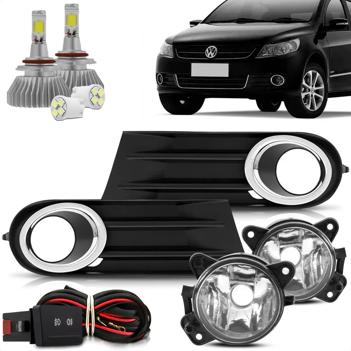 Kit de Faros Auxiliares Antiniebla