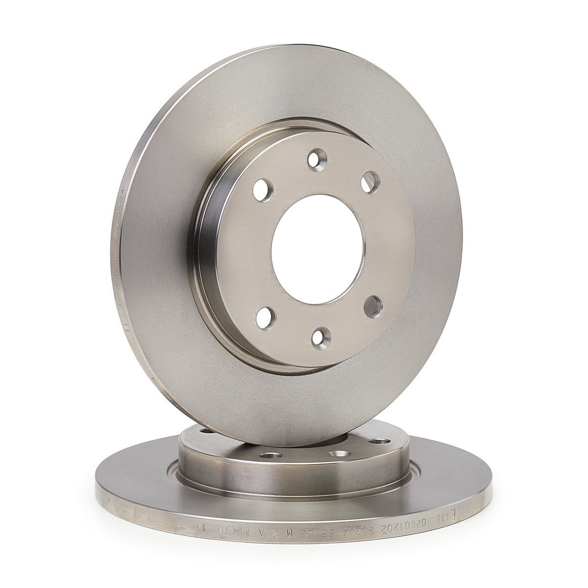 DISCO DE FRENO PEUGEOT CITROEN 206 301 306 C-ELYSEE C3 247mm SOLIDO 13MM ESPESOR / DISCO DE FRENO PEUGEOT CITROEN 206 301 306 C-ELYSEE C3 247mm SOLIDO 13MM ESPESOR JUEGO DE 2 [HIPPER]