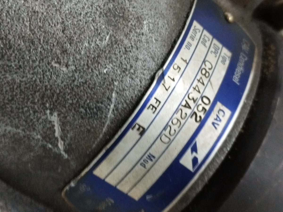 Bomba Inyeccion Peugeot 205 Berlina 1983-1998 1.8 D Generation 1.8L 43kW C8443A262D