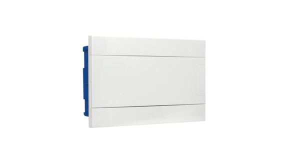 TABLERO DE EMBUTIR 12 MODULOS TAPA BLANCA