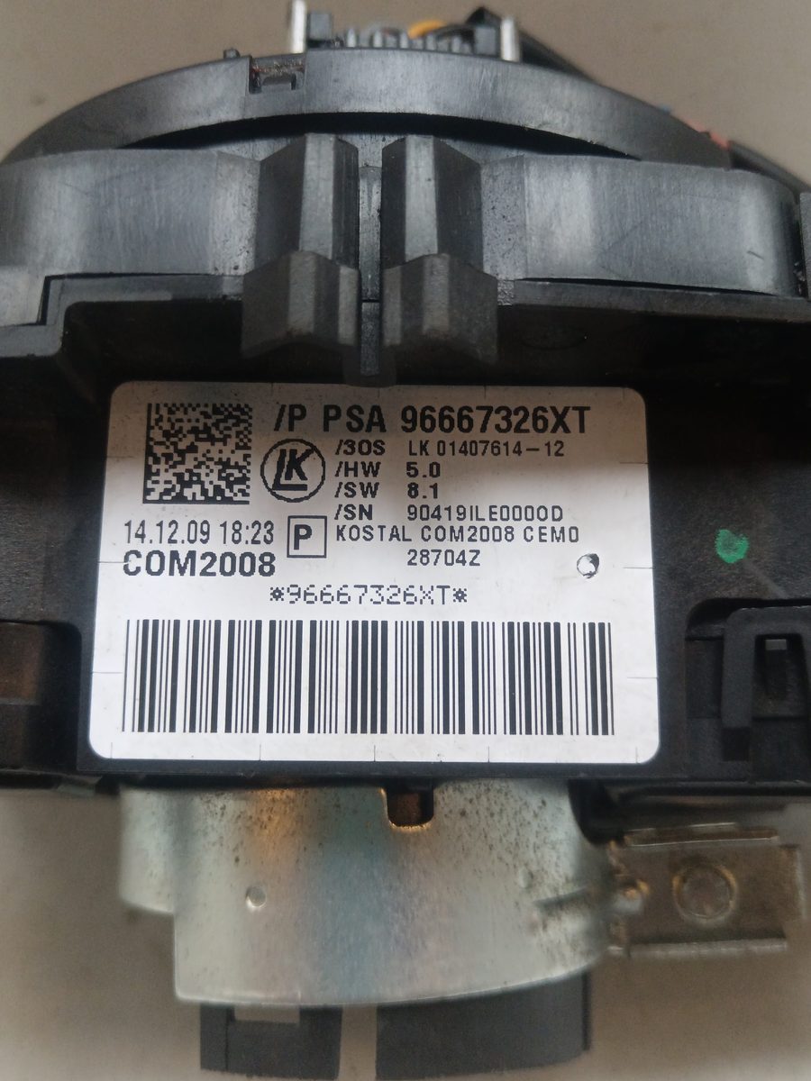 Llave de Luces Limpiaparabrisas Citroën Ds3 2009-2016 Collection 1.6L 88kW 96667326XT