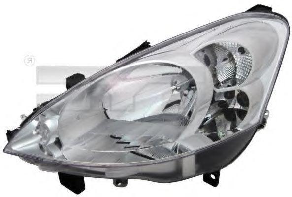 SEMIOPTICA PEUGEOT PARTNER IZQUIERDA B9 TYC [TYC]
