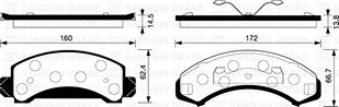 PASTILLAS DEL FORD EXPLORER 96 SYL