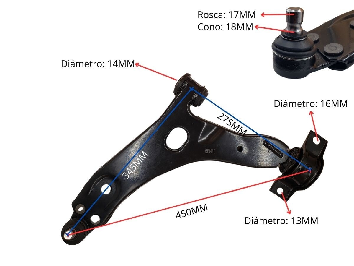 Parilla De Suspension Delantera Ford Focus 98-05 Der