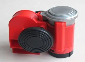 BOCINA 2 CORNETAS C/COMPRESOR 12V COMPACTA