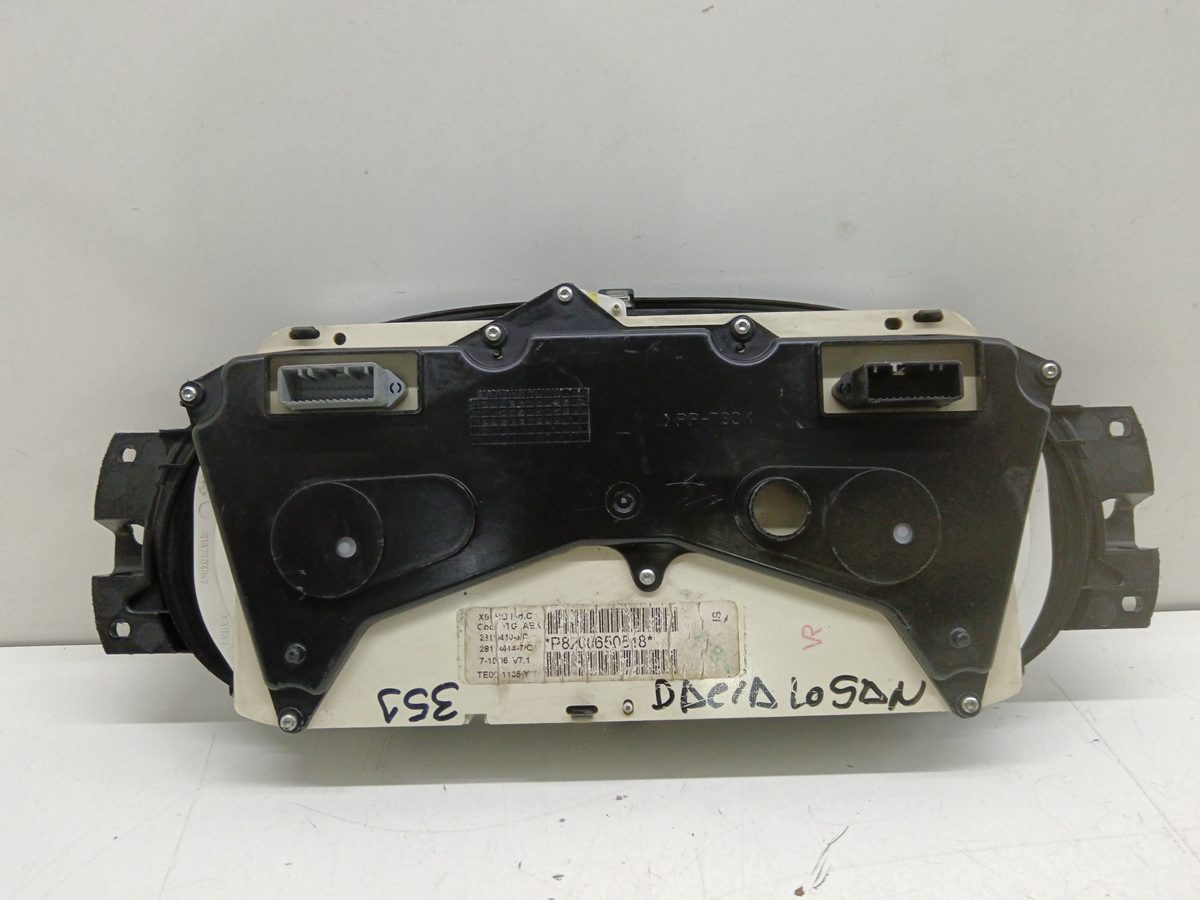 Tablero de Instrumentos Renault Logan 2005-2012 1.6 16V CAT 1.6L 77kW 8200650548