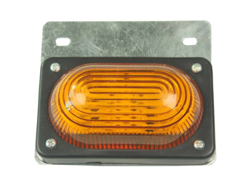 Faro lateral ámbar 10 LED 105x88mm 12/24V