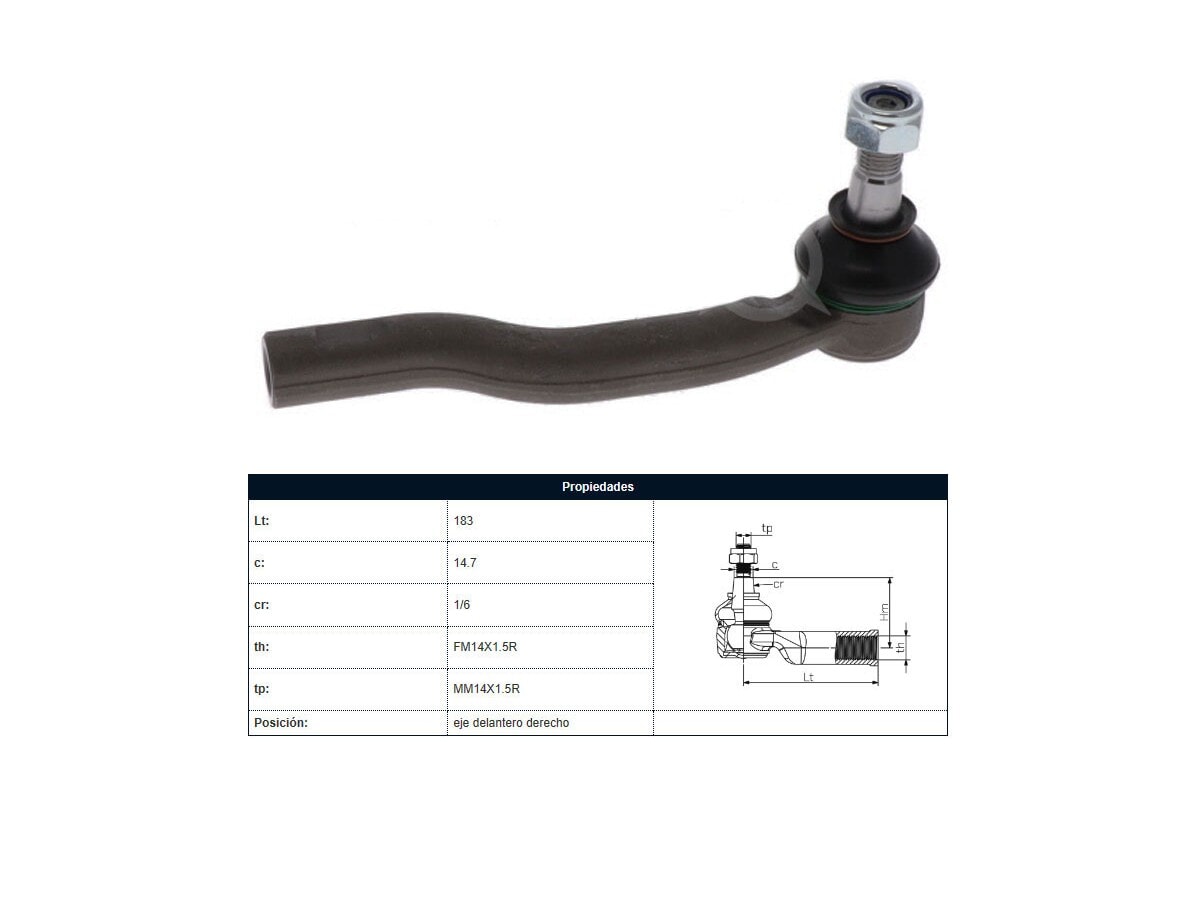 Puntero Nissan D23 - Frontier - Np300 15-25 Der