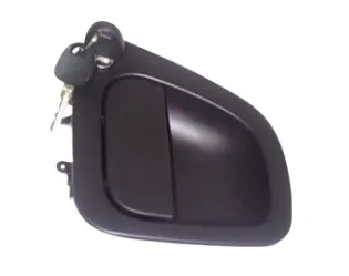 Manija de puerta exterior derecha con llave