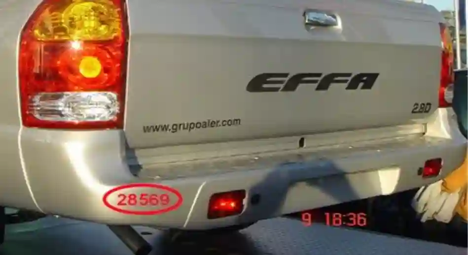 Paragolpe Trasero EFFA Aojun