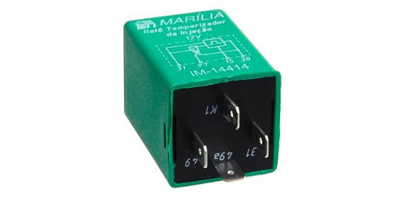 RELE/RELAY DE INYECCION ELECTRONICA 12V 4 TERMINALES VW/FORD