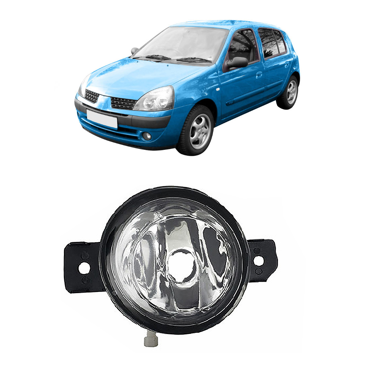 Faro auxiliar caminero izquierdo
