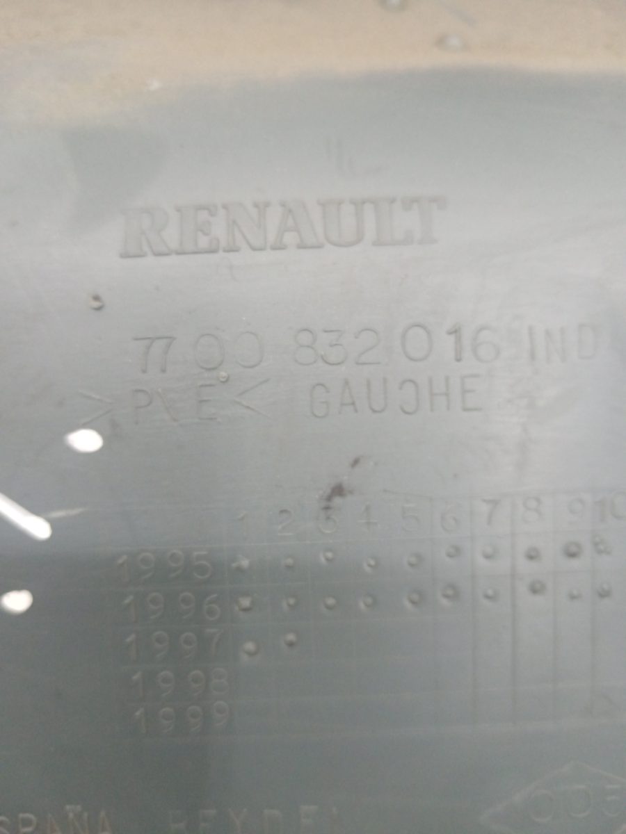 Tapizado Interior Puerta Trasero Izquierdo Renault Megane I Berlina Hatchback (BA0)