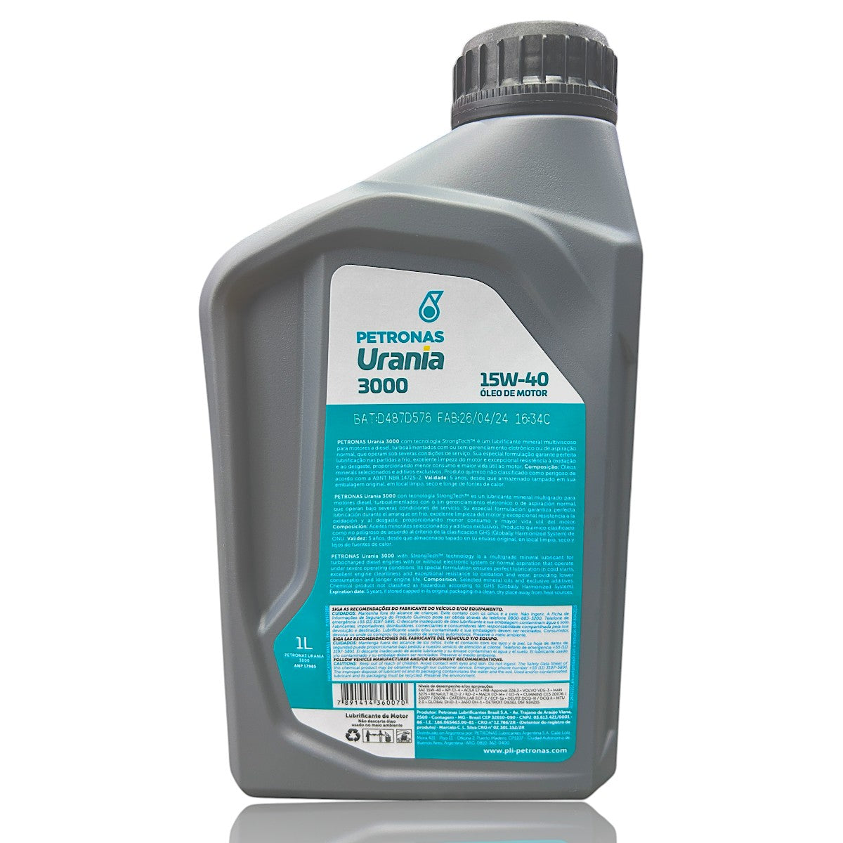 Aceite de motor multigrado mineral 15W-40