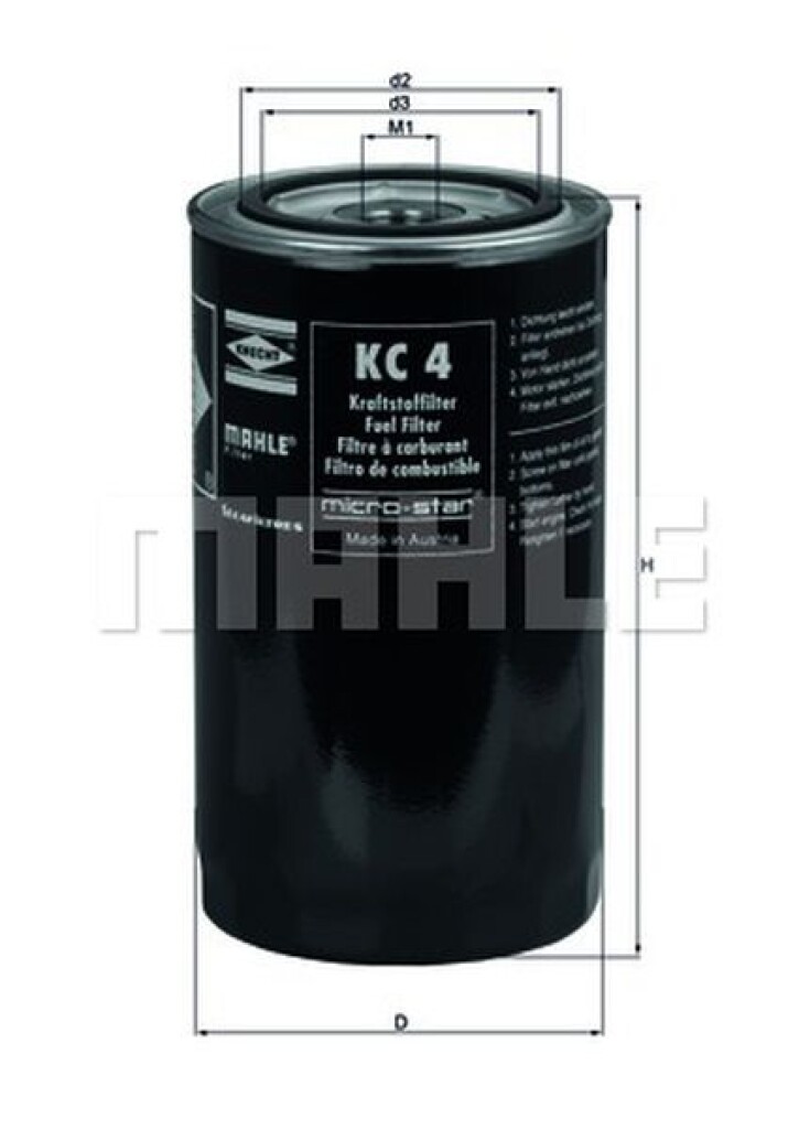 Filtro de combustible (gasoil)