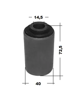 BUJE ELASTICO TRA GM S10 13 (P/DEL)