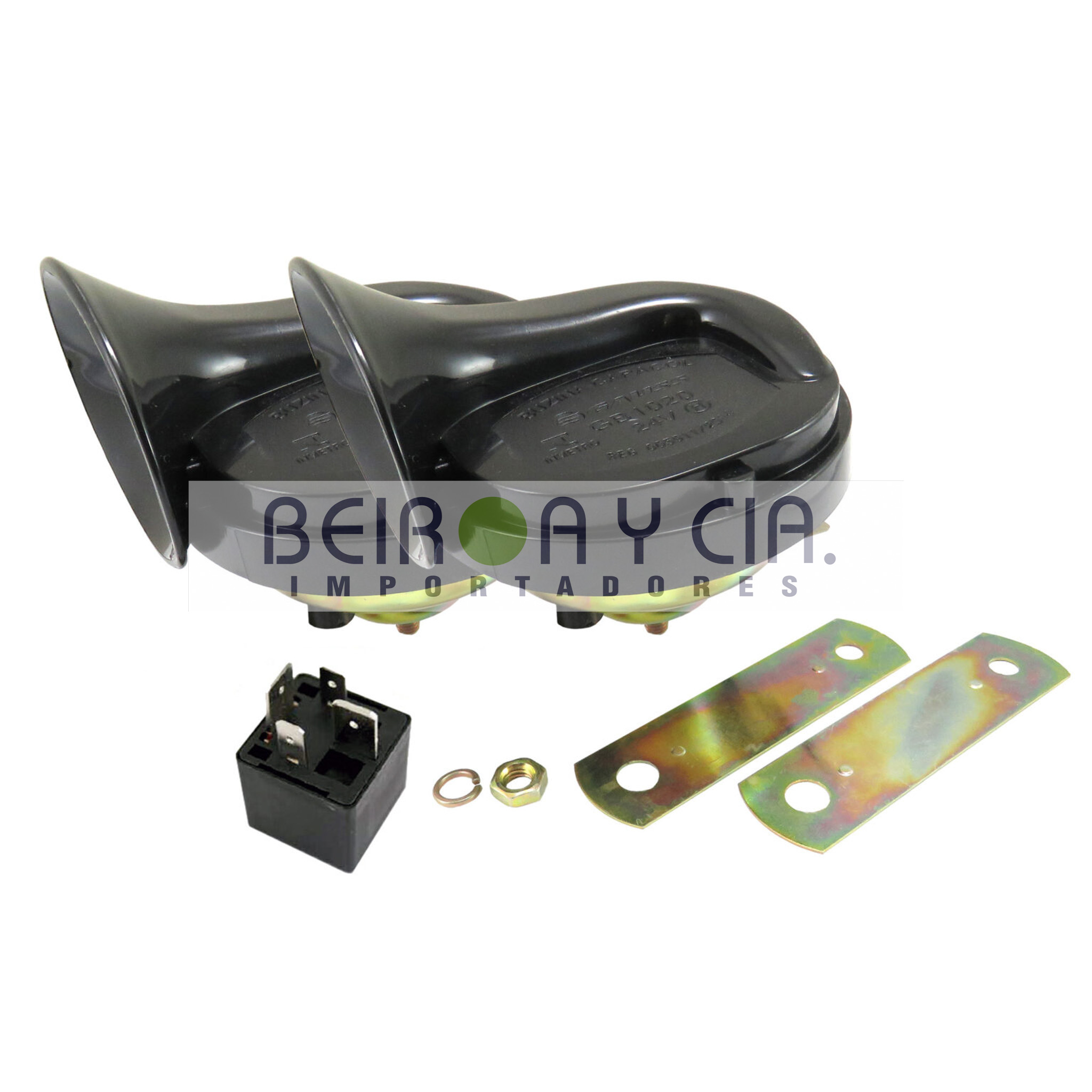 BOCINA GAUSS CARACOL 24V