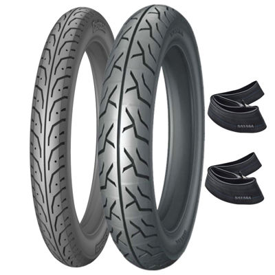 Cubiertas Moto 250-18 y 275-18 Nayasa c cámaras