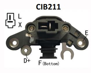 Regulador de Voltaje para Alternador Bosch 12V
