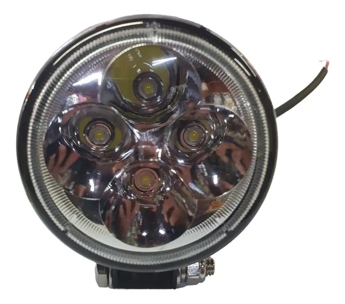 Farol LED redondo con aumento
