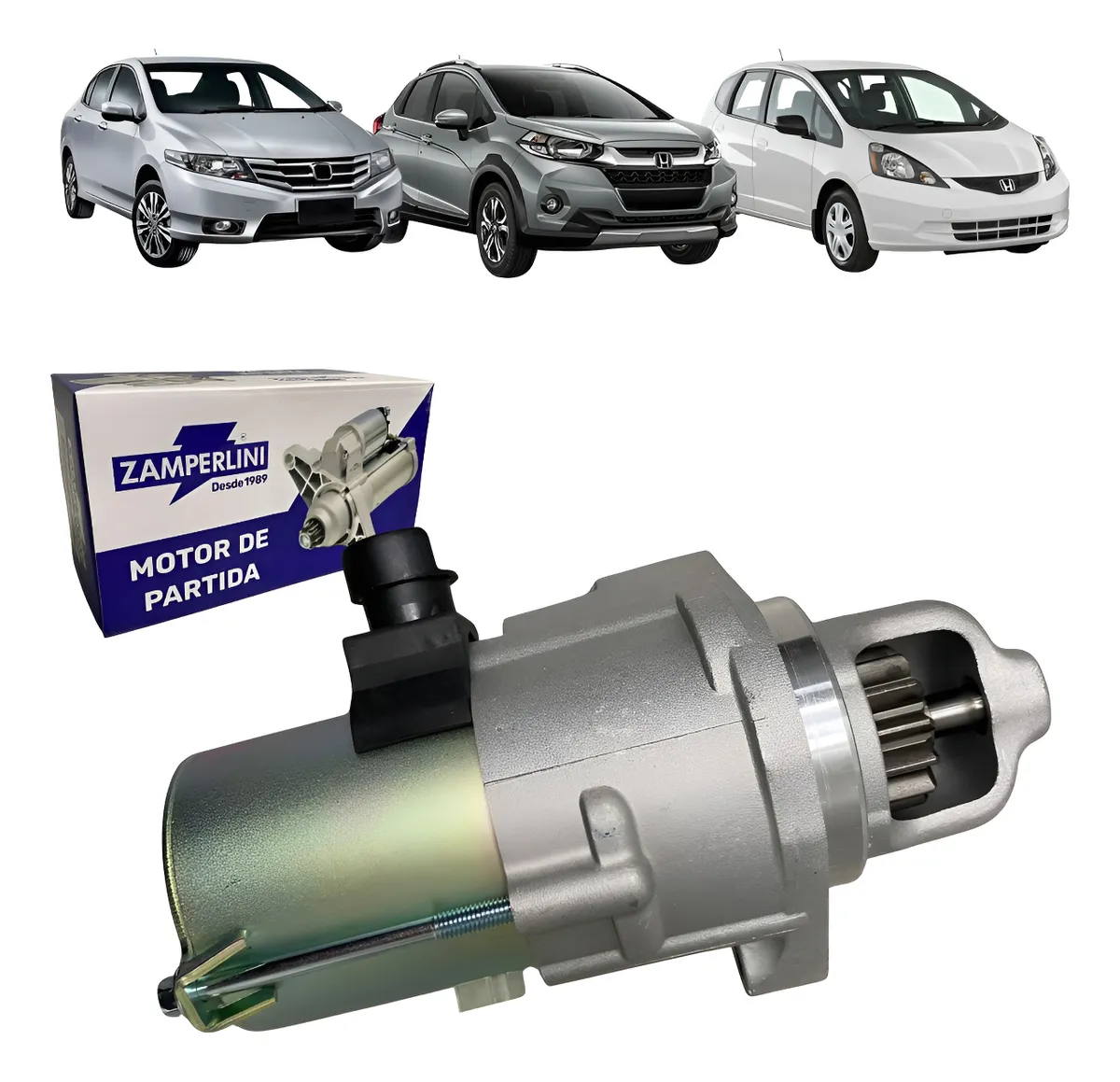 Motor De Arranque Para Honda New Fit E City 2015… en adelante Sm-74018 13 dientes 12v
