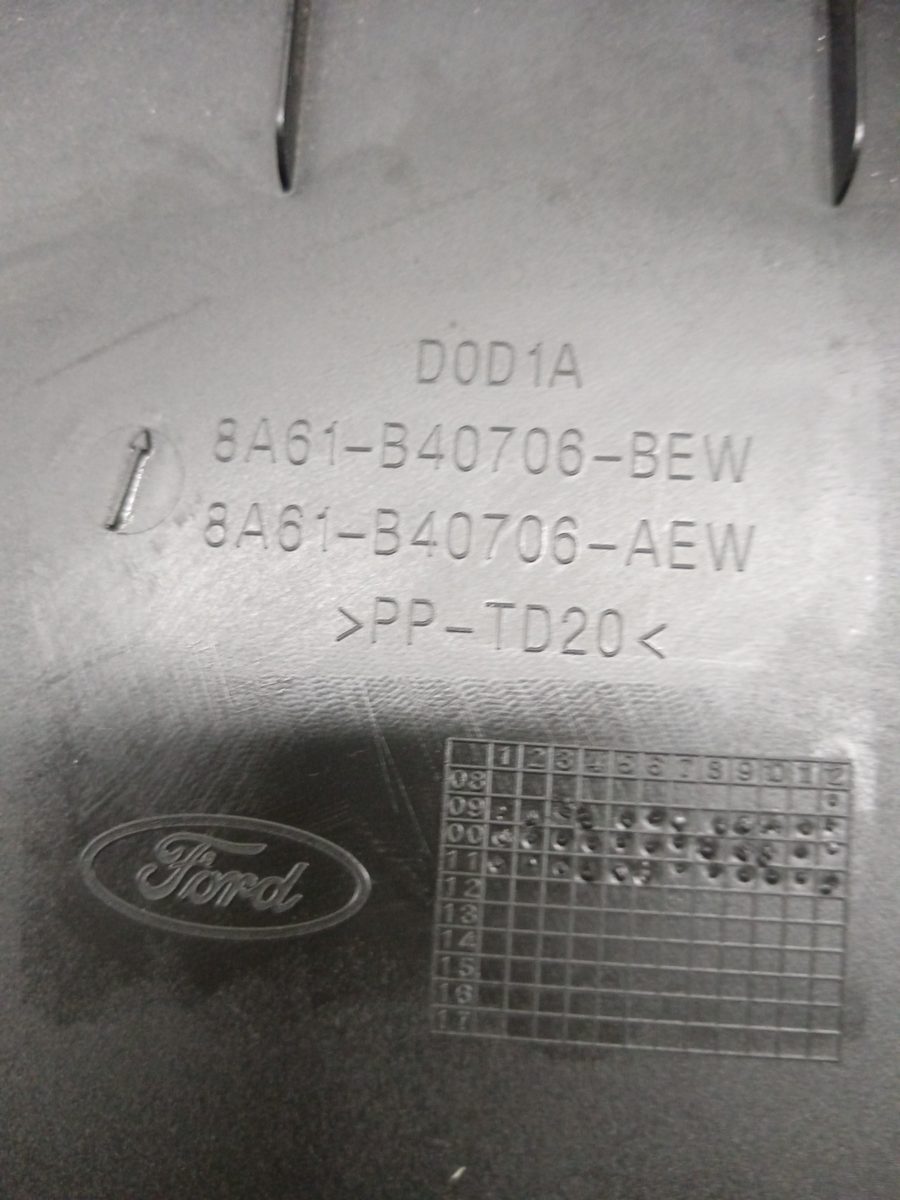 Tapizado Interior Porton Trasero Ford Fiesta (CB1) 2008-2013 TDCi CAT 8A61B40706BEW