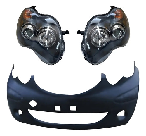 Kit Paragolpe Con Semiopticas Para Byd F0