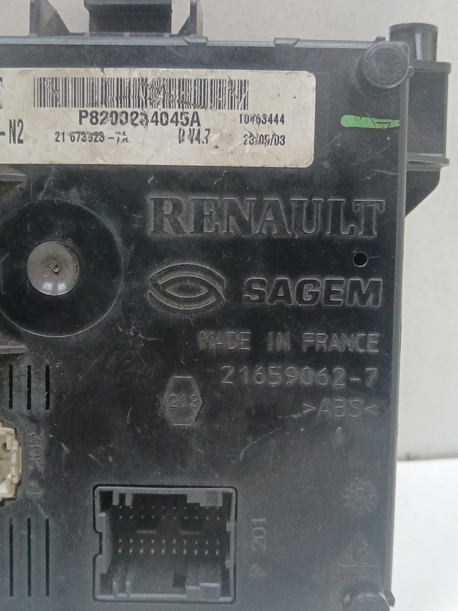 Modulo Uch Renault Clio I Fase I+II (B/C57) 1991-1998 1.2 Alize 1.2L 43kW 216590627
