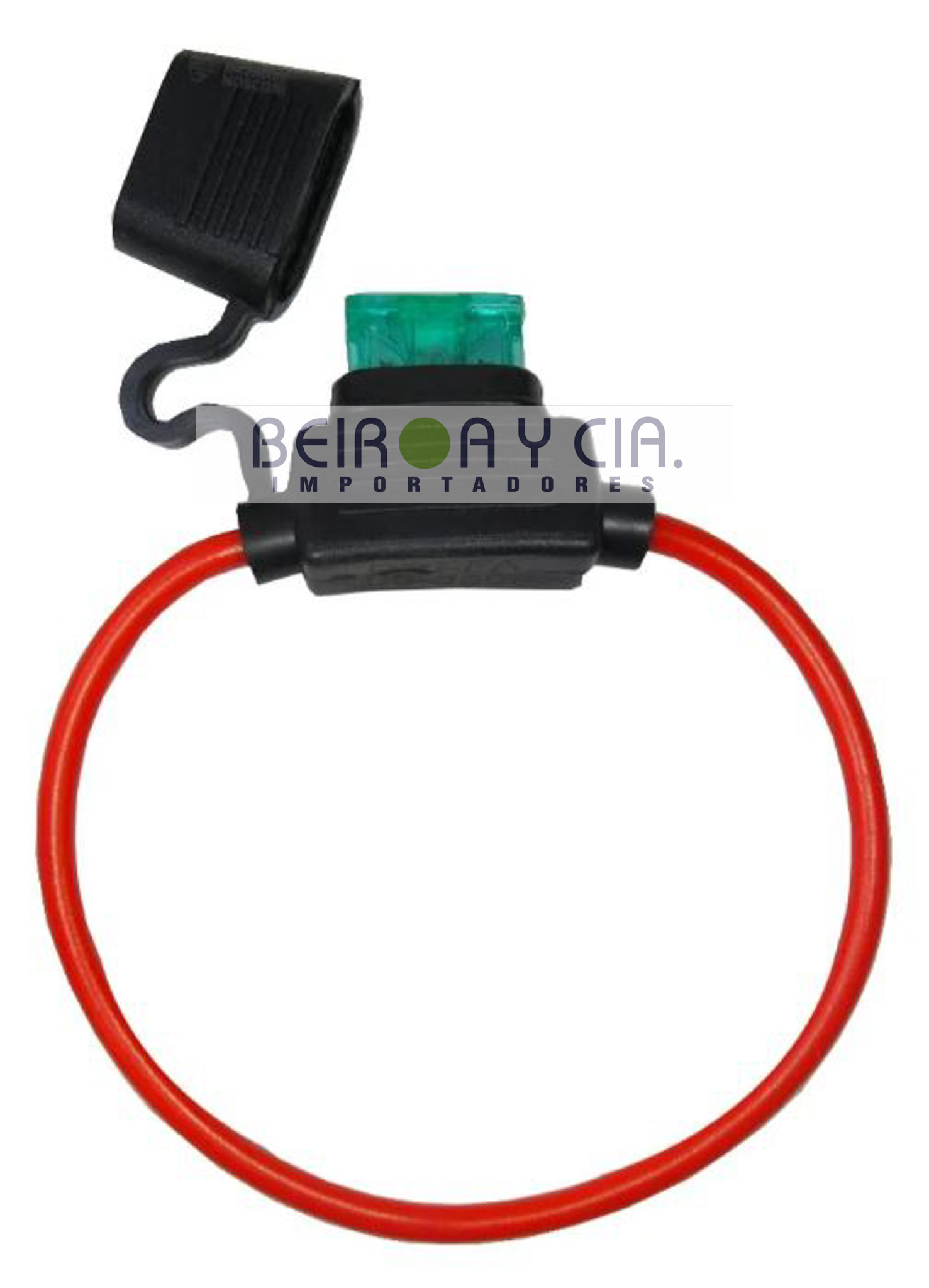 PORTAFUSIBLE AEREO MINI ENCHUFE C/TAPA