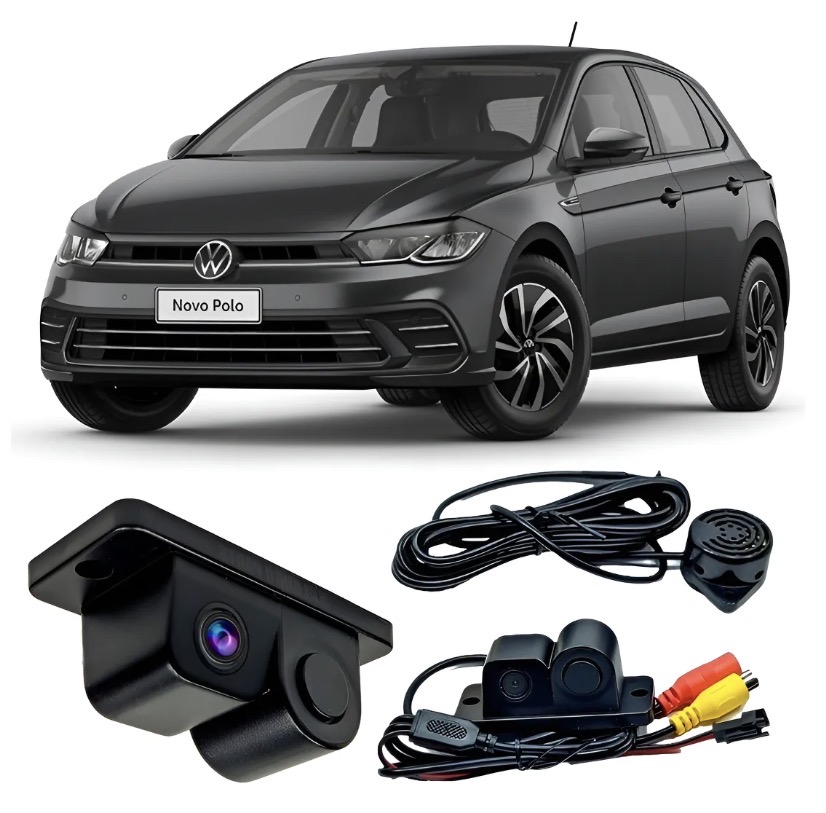 Kit de cámara de marcha atrás con sensor de sonido
