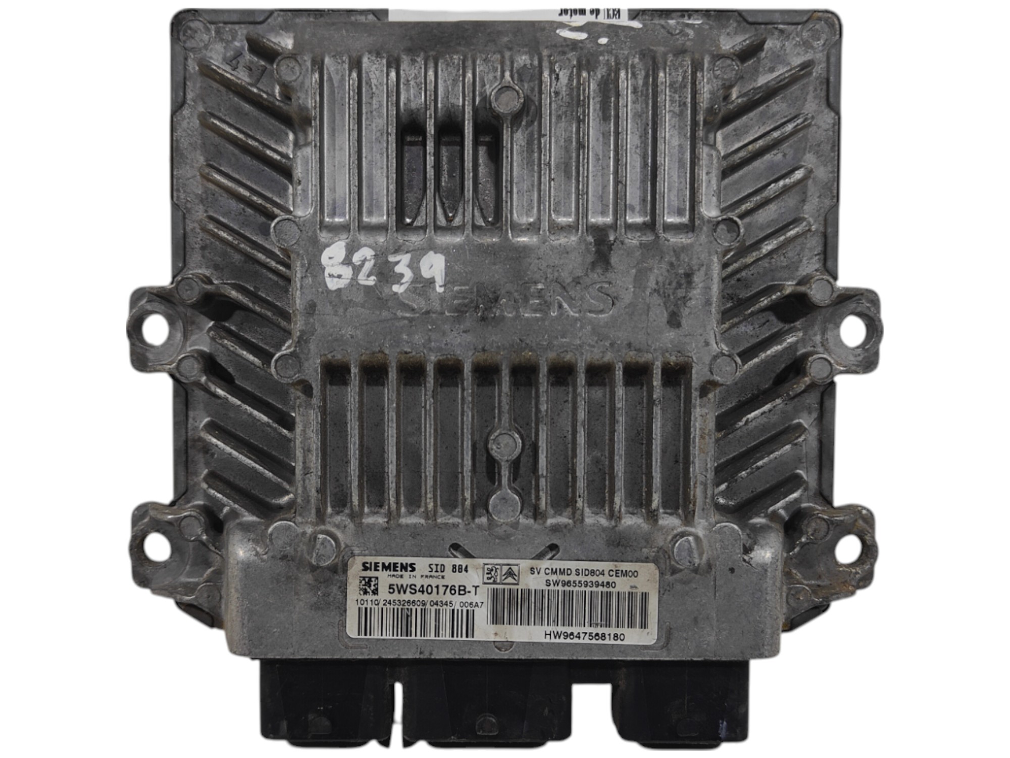 ECU de motor Citroen C2 1.4 HDi , Ref: 8239-K3A8