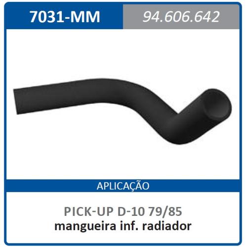 MANGON RAD. INF. CHEVROLET D10 79...85 JAMAICA